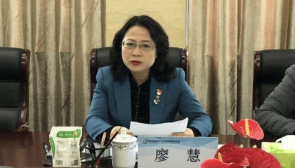 廖慧，被查