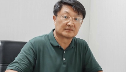 佛山市体育场馆中心主任郭益均： 世纪莲焕新登场迎“环保盛会”