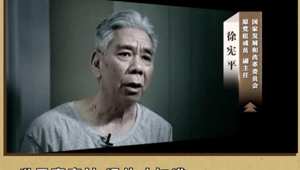 “世界真奇妙，退休才知道”，副部级徐宪平1月12日晚将在中纪委专题片出镜