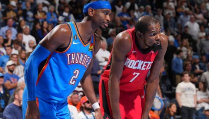 NBA揭幕战：双加时！雷霆125-124险胜火箭
