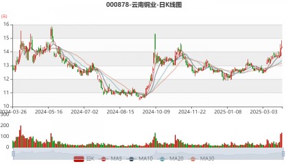 云南铜业：2024年净利润12.65亿元 拟10派2.4元