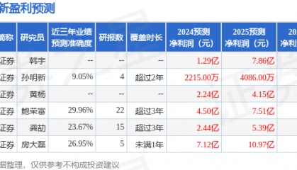 天风证券：给予冀东水泥买入评级，目标价位5.47元