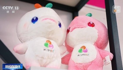 视频丨十五运会吉祥物火爆出圈 工厂正全力赶制
