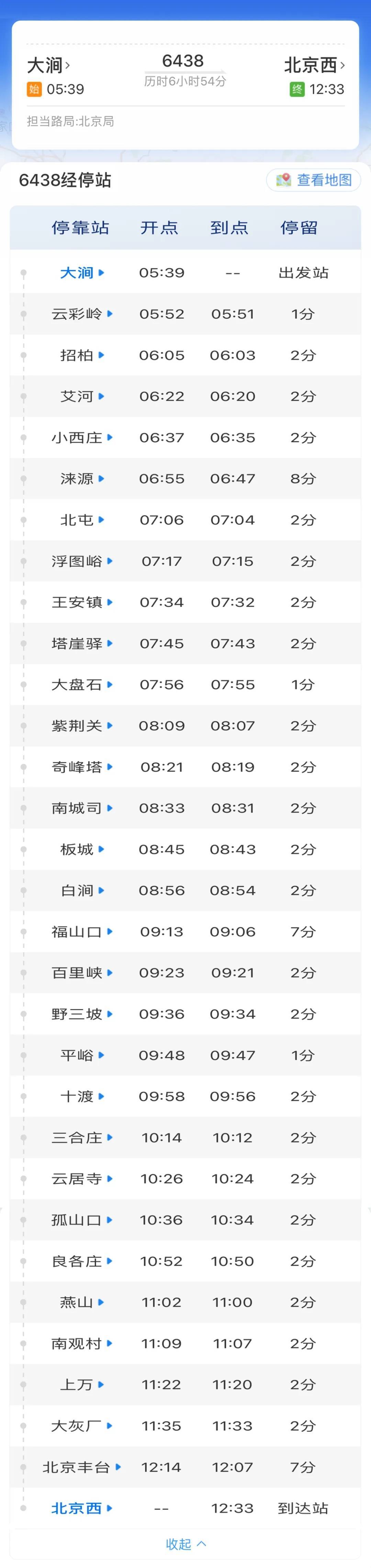 这趟北京始发的绿皮车站站停，但旅客都说好——