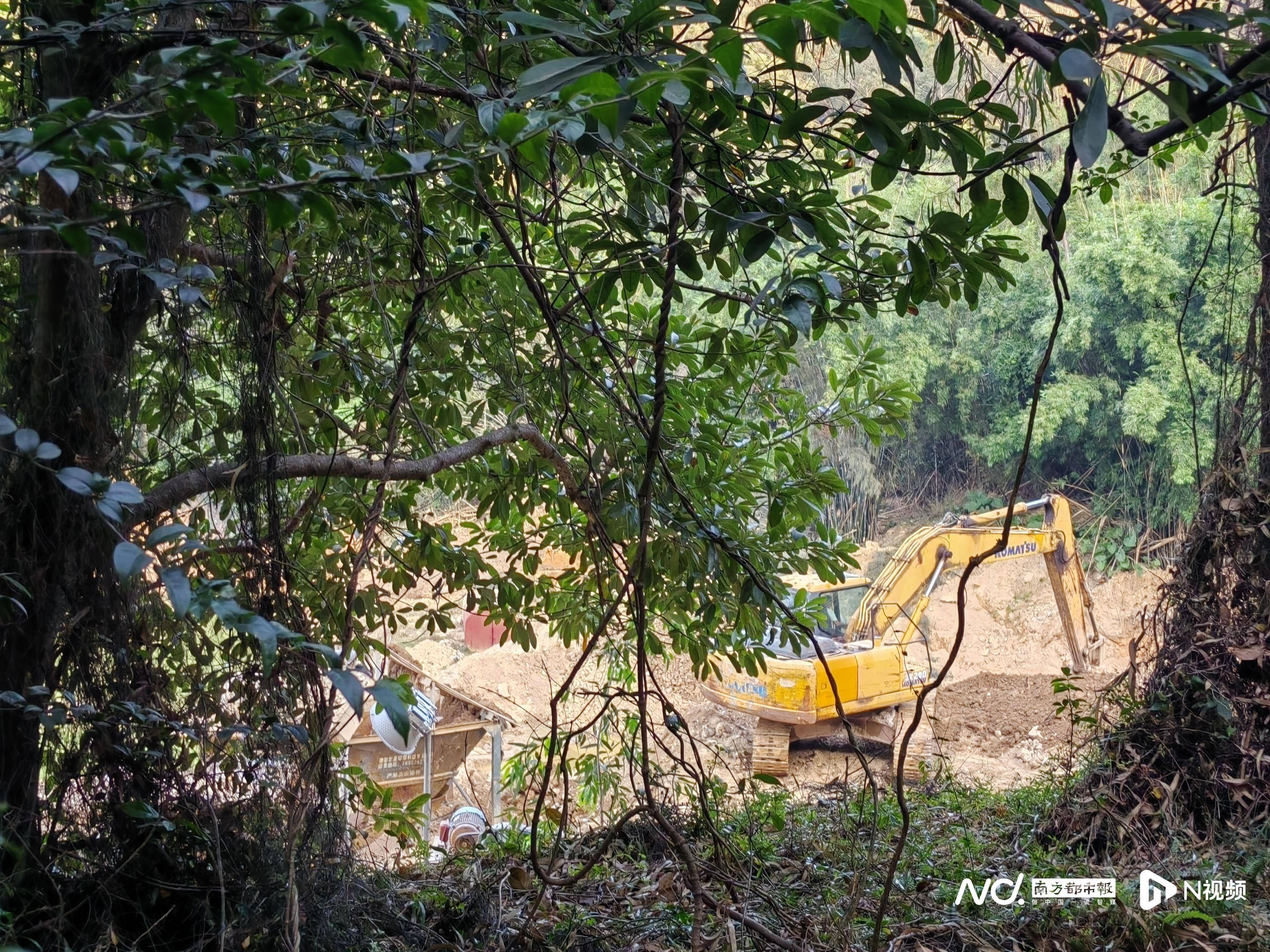 江门一洗砂场关停后被曝偷开工,部门回应:停止洗砂完成清场