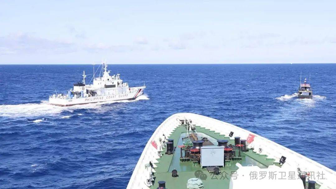 菲媒：中菲船只在黄岩岛附近发生对峙，菲律宾船队被中方包围