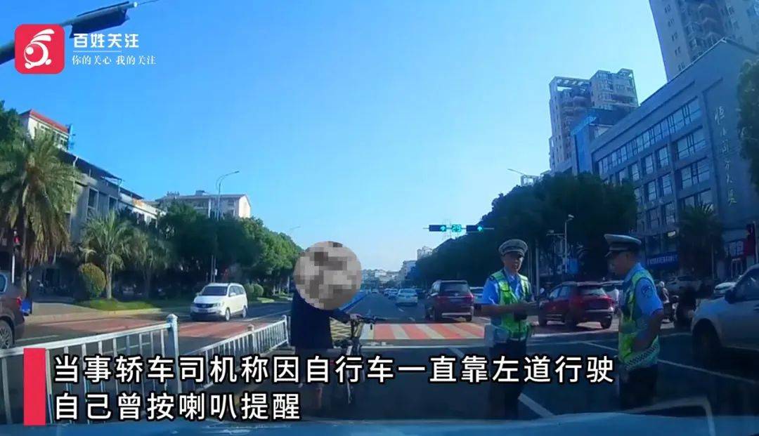 两车剐蹭后，一车主竟当交警面对车头小便泄愤