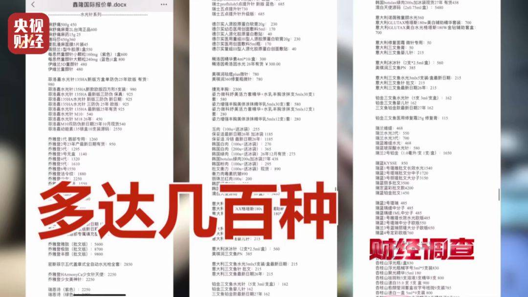 无门脸儿、无资质、无底线 违规水光针在市场上大行其道