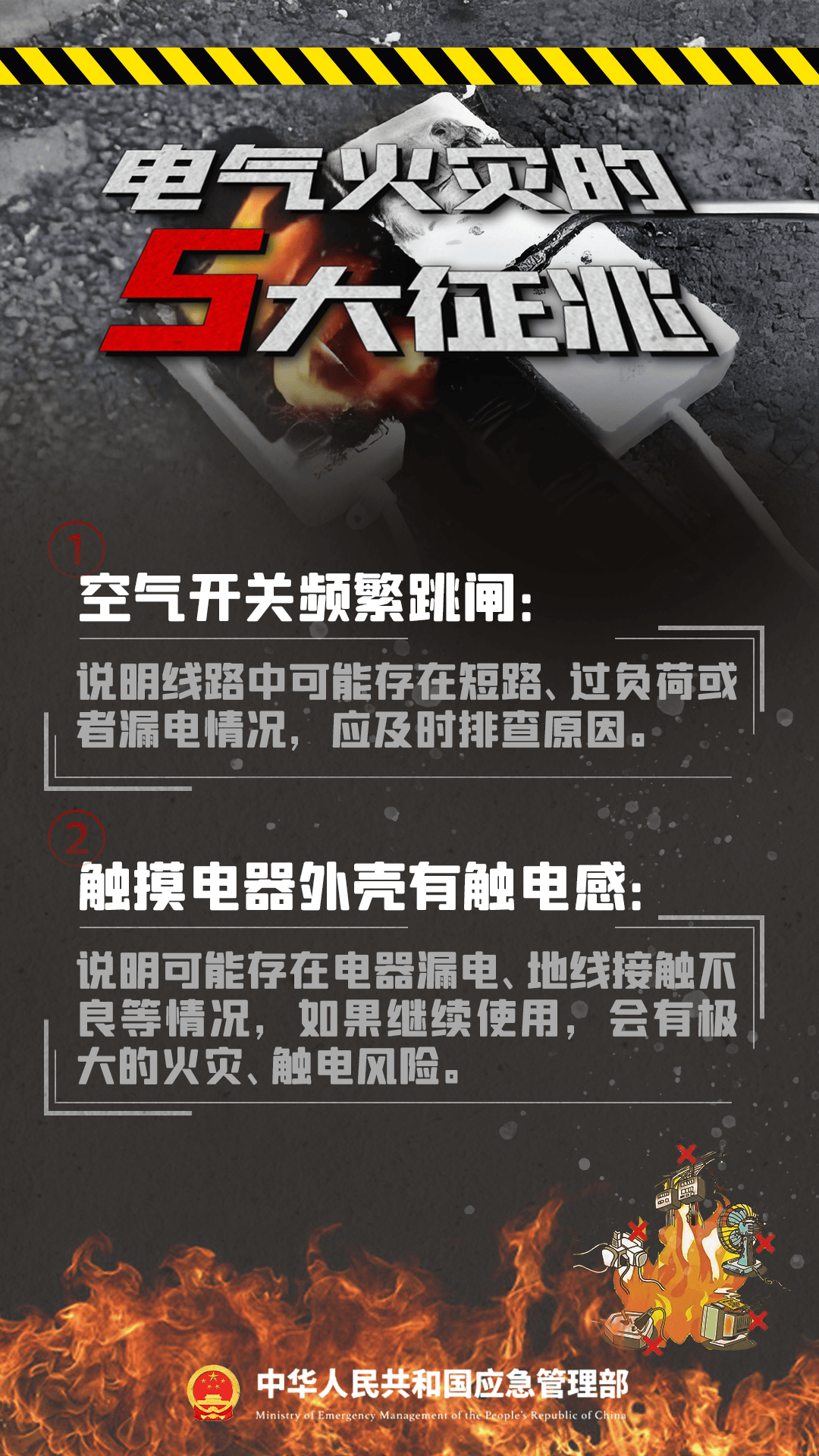 应急科普丨这类电器太危险！快自查→